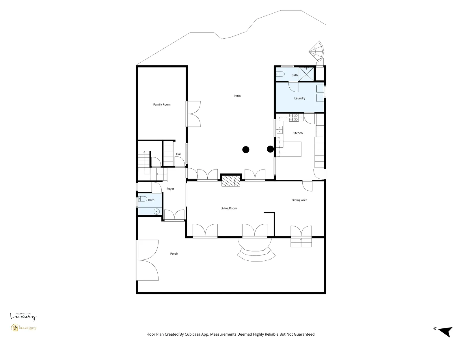 2D floor plan of the first floor