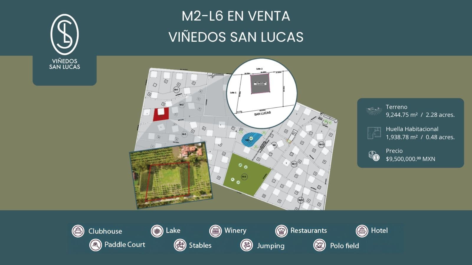 M2-L6 VIÑEDOS SAN LUCAS, photo 1 of 6